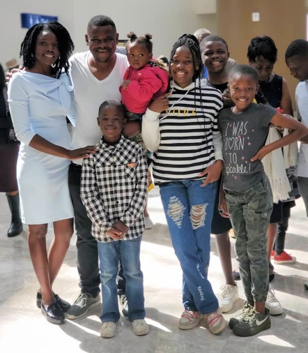 Portia and family picture