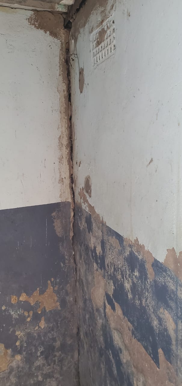 toilet ceiling corner